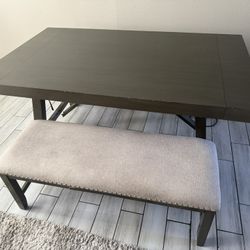 Dining Room Table 4 Chairs & 2 Benches Included $400 OBO