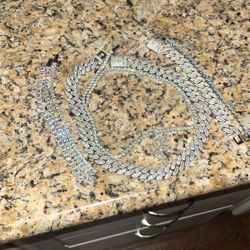 Jewelry Set Copper And 925 Silver Mixed 