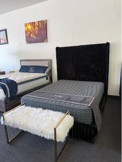 Queen bed frame