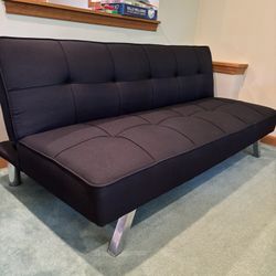 Black ikea Futon / couch