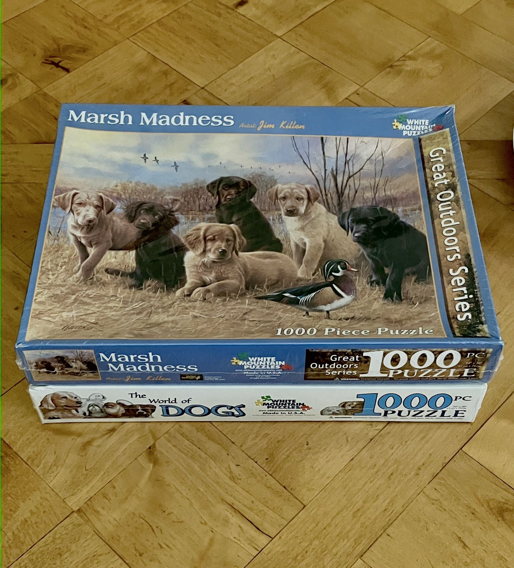 White Mountain Puzzles (Factory sealed) 1000 piece. Great Outdoor Series. Made in the USA