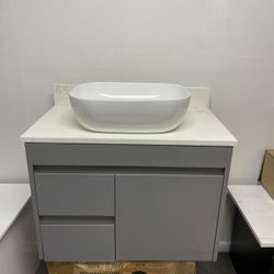 SALE ~ Modern Floating Bathroom Vanity - 30 inches