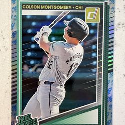 2025 Donruss ROCKET FOIL Colson Montgomery RATED PROSPECT #139 Chicago White Sox