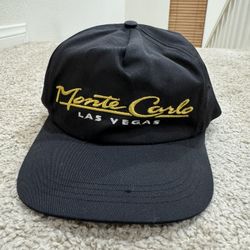 Vintage 90s Monte Carlo Las Vegas SnapBack Hat Cap