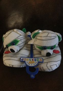 NEW Build a bear slippers size XXL-5/6
