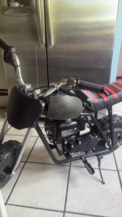 Somewhat modded minibike