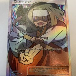 Pokemon Channeler Trainer 232/236 Full Art Ultra Rare Holo Unified Minds NM/M