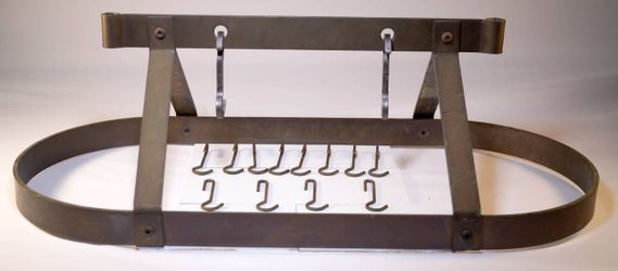 Vintage Steel Pot Rack