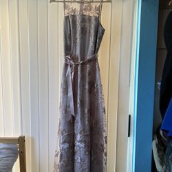 Lovely Mauve Pink Long Event Dress- Size 4