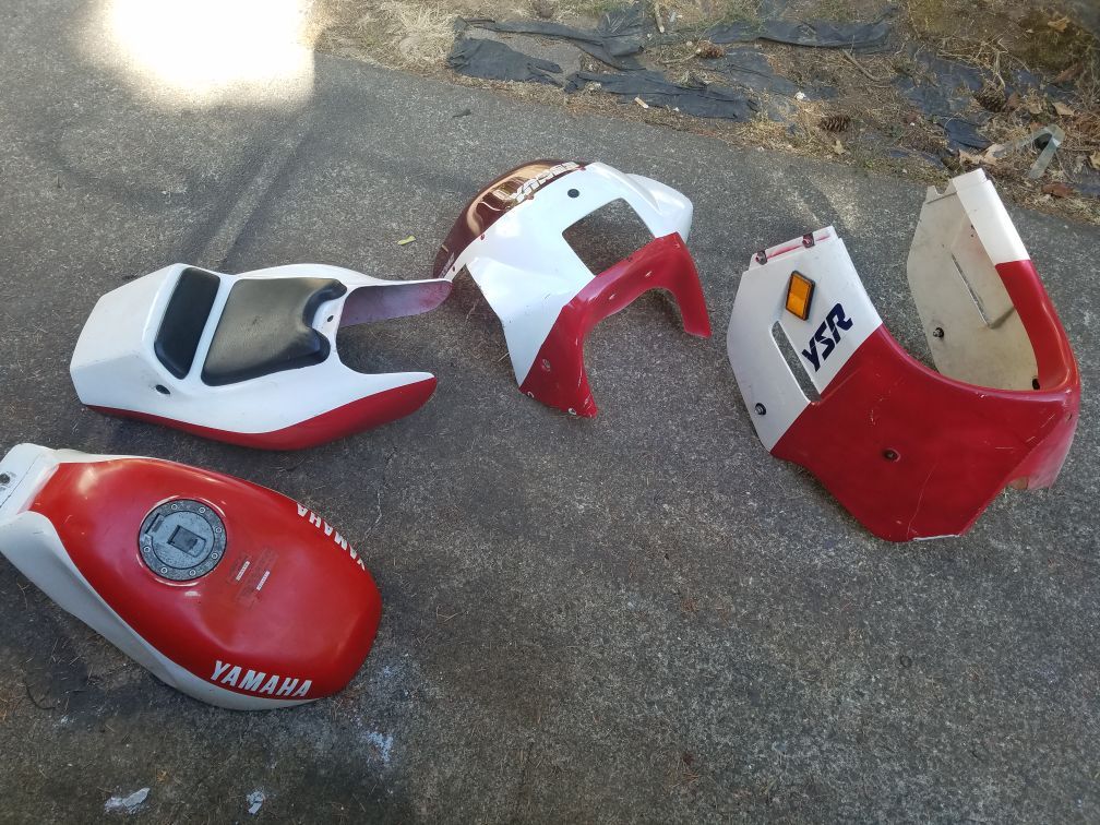 Yamaha YSR50 ysr50 ysr YSR fairings and gas tank