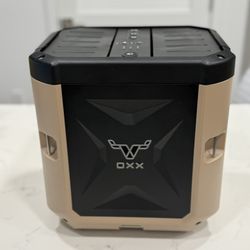 OXX COFFEEBOXX Worksite Camping Coffeemaker K-cup Sand Discontinued EUC 