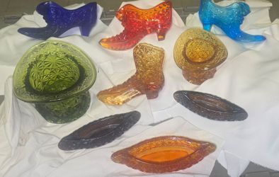 Vintage fenton art glass (lot)