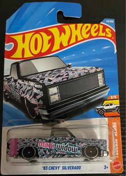 Hot Wheels (83 Chevy Silverado) Black Widow