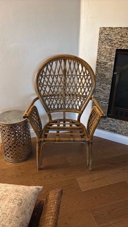 Wicker chair