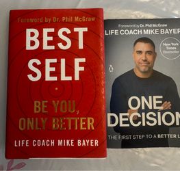 2 Self-Help/ motivational books by Life Coach Mike Bayer