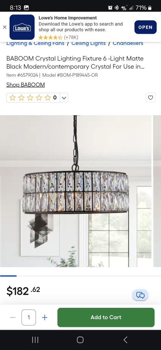 Celling Lights Chandellers Lignting
