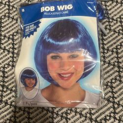 Blue Wig 