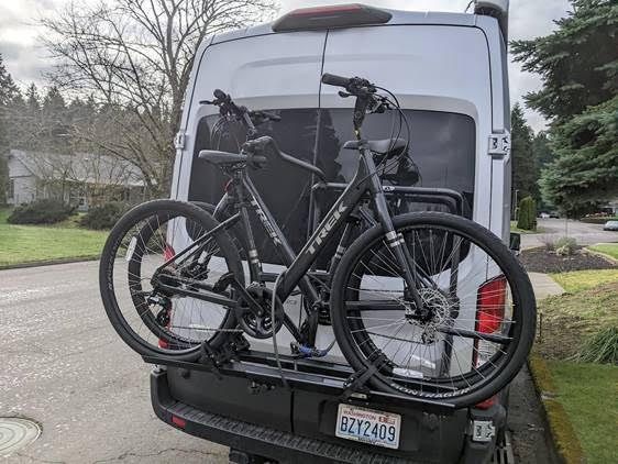 Bike Rack For Van (Ford transit/Coachman Beyond)