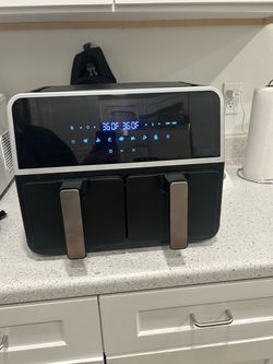 Dual Basket Air Fryer with Digital Touch Display