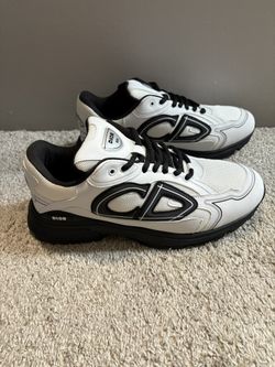 Dior B30 Sneakers, Grey & Black, Size 9 Us Men/ Eu 42. 