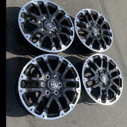 4 - 18x7.5 6x5.5 6x139.7 Stock TRD Toyota Tacoma Tundra 4Runner Yukon Tahoe Wheels Rims 
