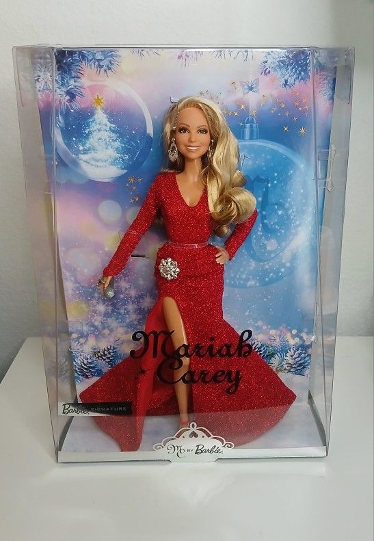 Mariah Carey Holiday Signature Barbie Doll