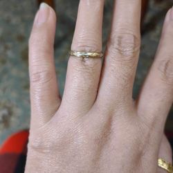 14k Toe/midi Ring