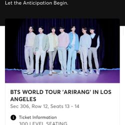 Bts World Tour Los Angeles 
