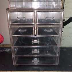Large Acrylic Makeup Organizer Storage 