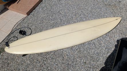 Surfboard with Fins