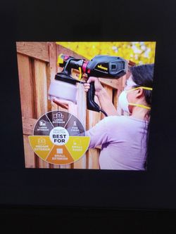 Wagner Flexio 2500 electric handheld HVLP paint and stain sprayer for all paints