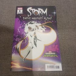 Storm Earth's Mightiest Mutant #1 - Cosmic Invasion Variant Cover - Marvel 2026