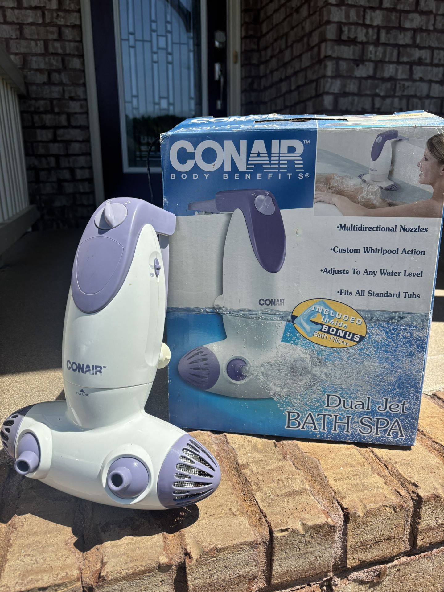 CONAIR Dual Jet bath SPA