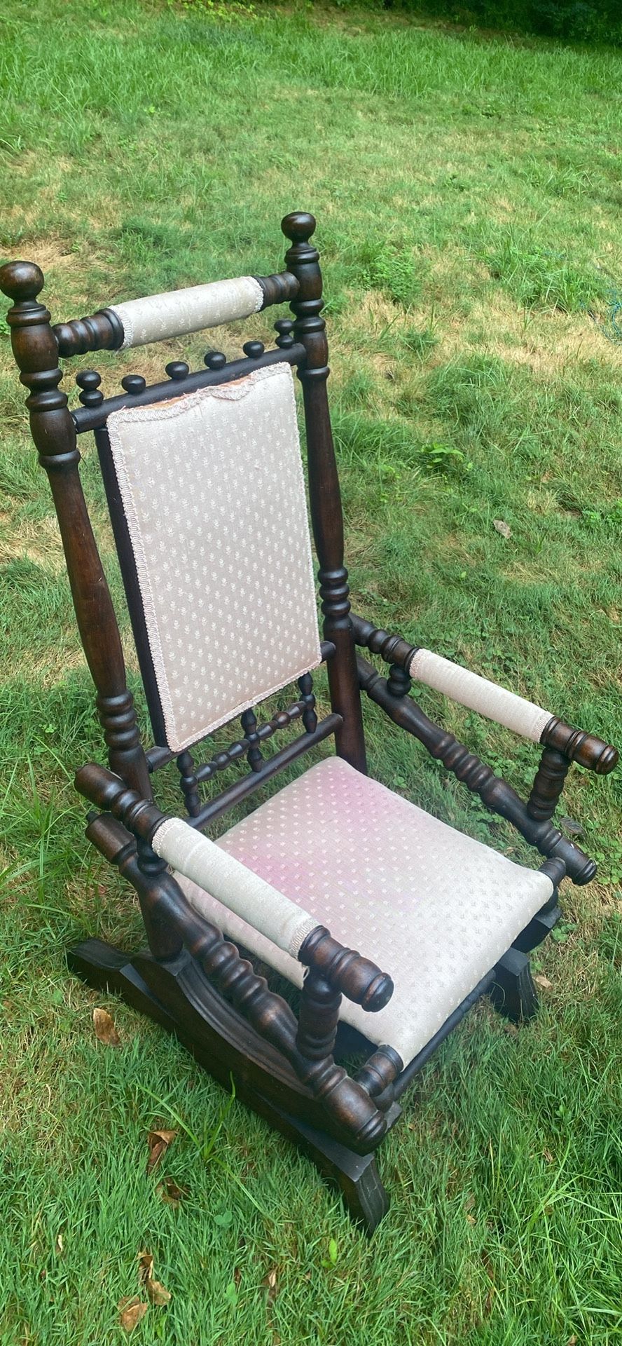 Antique Victorian Rocker Chair
