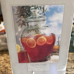 Glass Drink Dispenser