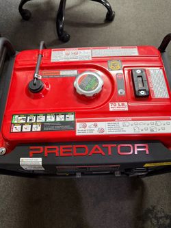 Predator Portable Gas Generator #100033-1