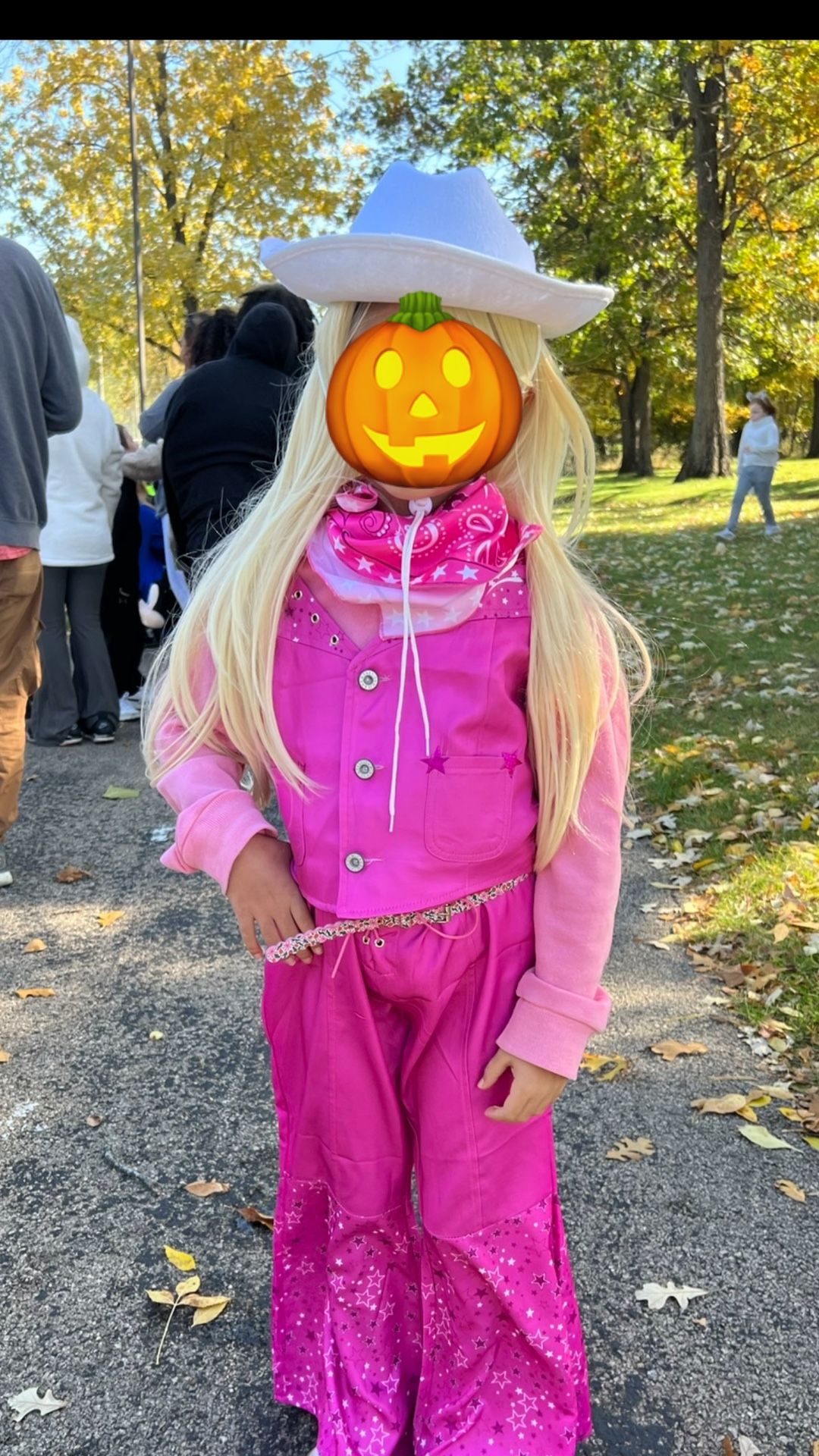 Kids girls Barbie Costume WITH BLONDE WIG For Halloween Cosplay Dress Up Barbie WORN ONCE SIZE 7