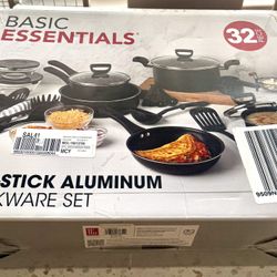 🔥 New Non-Stick Aluminum 31-Pc. Cookware Set – Complete Kitchen Upgrade