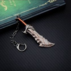 Gaming Weapon Keychain For Men, Metal Mens Ax Hammer Weapons Keychain Pendant, Christmas Gifts For Gaming Fans