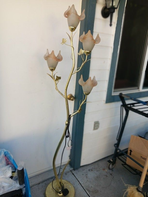 Vintage Brass Lamp
