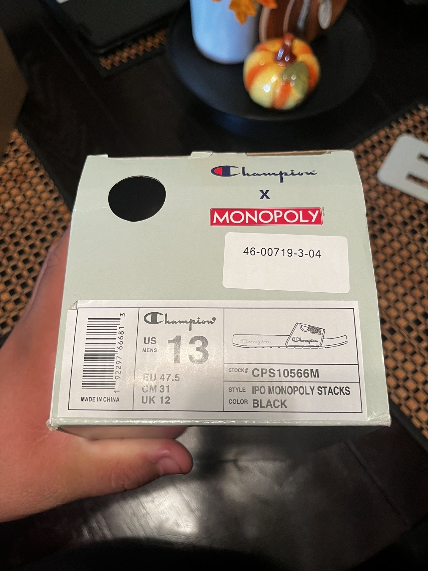 Champion Monopoly Slides Size 13 Mens