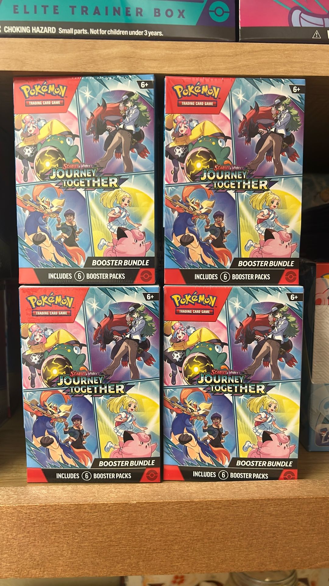 Pokémon journey together booster bundle