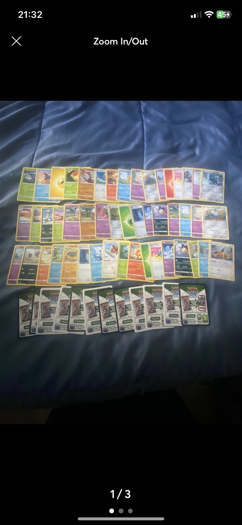 Pokemon cards Lot 100+