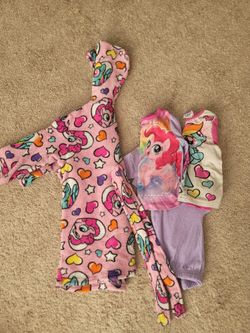 My Little Pony Jammies And Robe