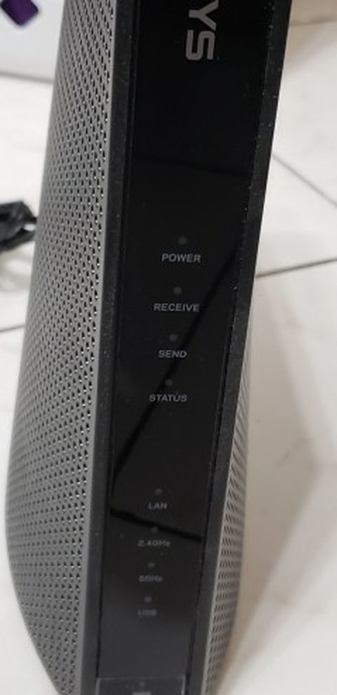 Linksys High Speed DOCSIS 3.0 24x8 AC1900 Cable Modem Router, Certified for Xfinity by Comcast and Spectrum by Charter (CG7500)