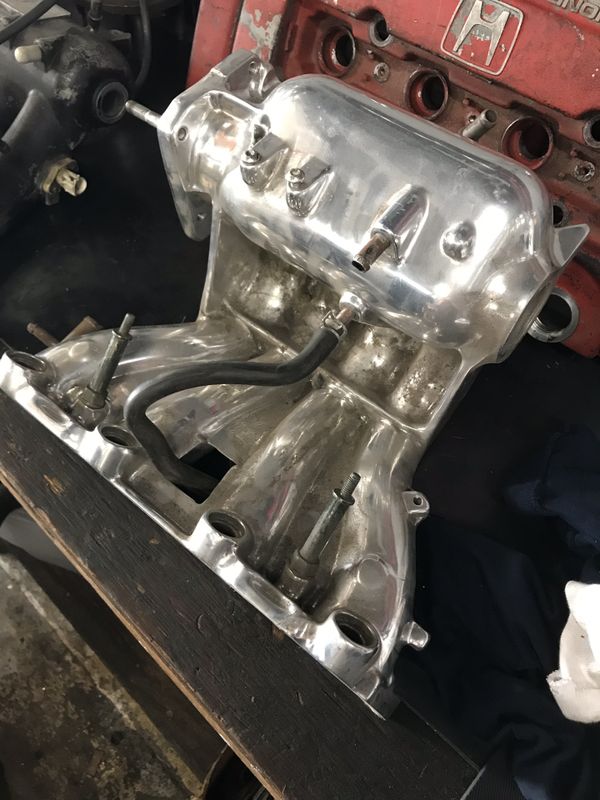 Civic d16y8 intake manifold polished for Sale in Anaheim, CA OfferUp