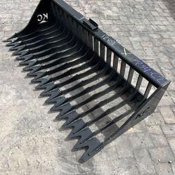 BRAND NEW SKID STEER SKELETON BUCKET 