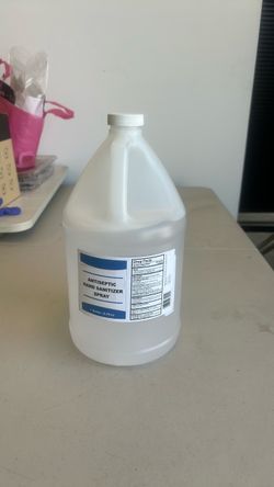 Anti septic hand spray