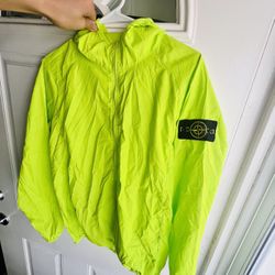 Stone Island Designer Rain Jacket (large)