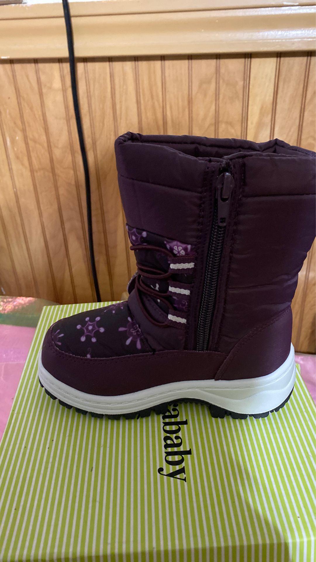 Snow boots for baby girls